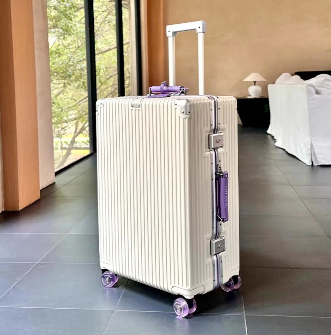 Valise à roulettes de haute qu - Aluminum Frame Carry On Luggage avis et prix
