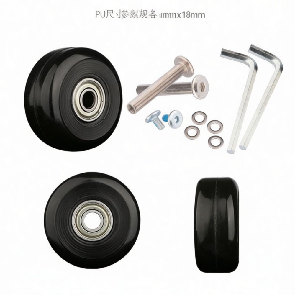 Roulettes de bagage, roues en  - Silent Replacement Luggage Wheels avis et prix